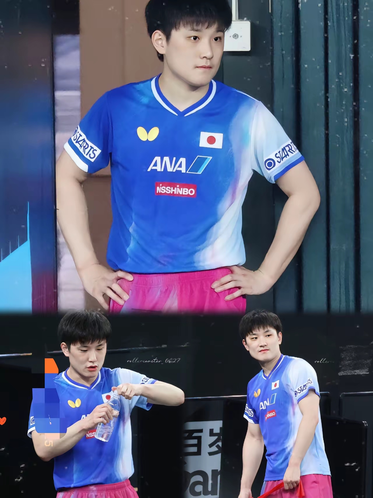 日本队轻取韩国队，张本智和刷新纪录